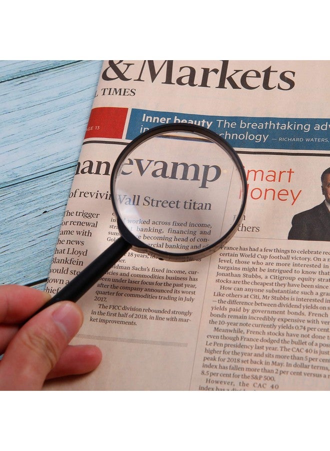 إلكوهو مجموعة من 15 عدسة مكبرة بلاستيكية محمولة من Elcoho لقراءة المجوهرات وإكسسوارات المكتب المنزلي مع حقيبة تخزين - Image 3