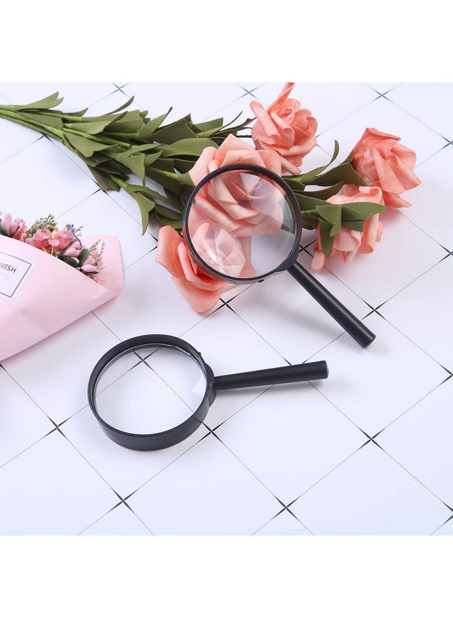 إلكوهو مجموعة من 15 عدسة مكبرة بلاستيكية محمولة من Elcoho لقراءة المجوهرات وإكسسوارات المكتب المنزلي مع حقيبة تخزين - Image 4