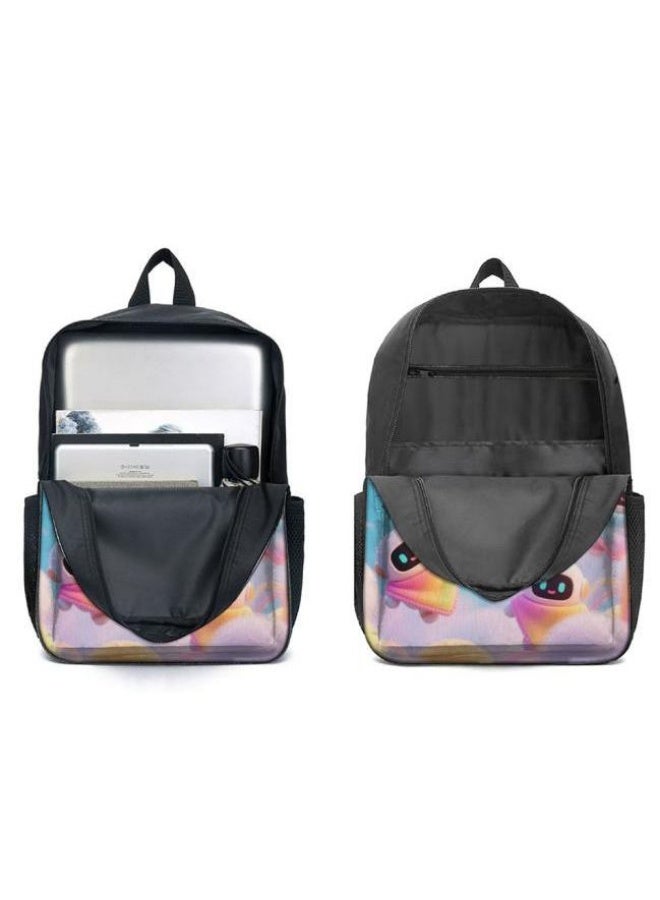 Bright Li Fire Unlock the new fashion of childish fun! Three-piece set of bags, cartoon elements for children and teenagers (students, children, friends' outings, mountain climbing, schooling, etc. can be used) - 11  - Image 4