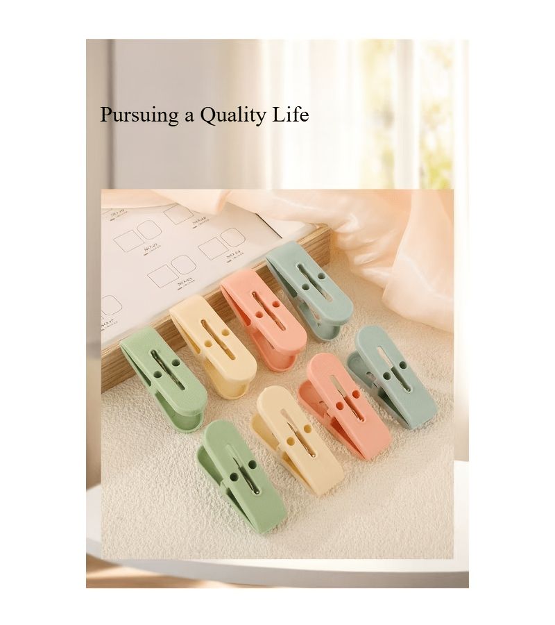 18pcs Assorted Varieties Color Multi Functional Clothes Drying Clips with Reinforced Springs Strong Holding for Home Dormitory Outdoor Windproof Socks Underwear Clothes Pins - Image 5