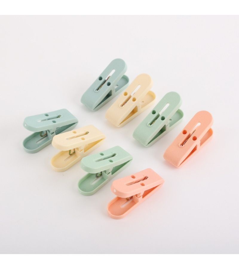 18pcs Assorted Varieties Color Multi Functional Clothes Drying Clips with Reinforced Springs Strong Holding for Home Dormitory Outdoor Windproof Socks Underwear Clothes Pins - Image 4