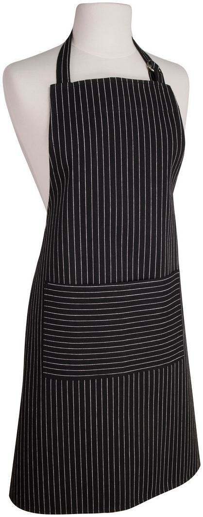 Now Designs Basic Apron - Black Pinstripe - Image 4