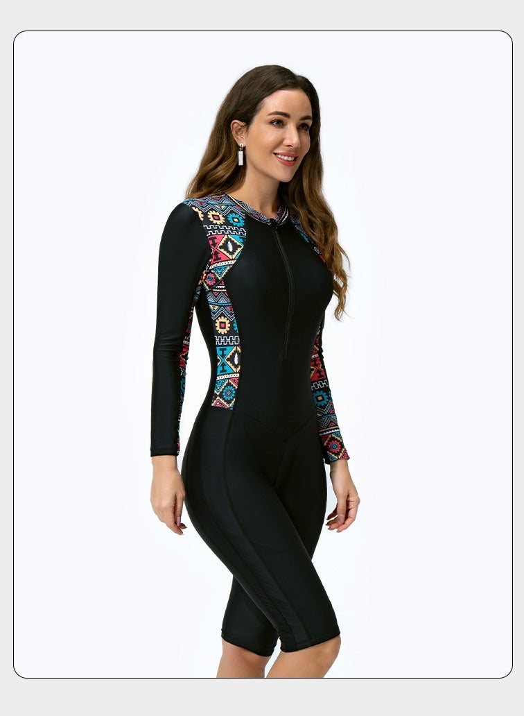 KUYING New Jumpsuit Triangle Pants Set Swimsuit - Image 2