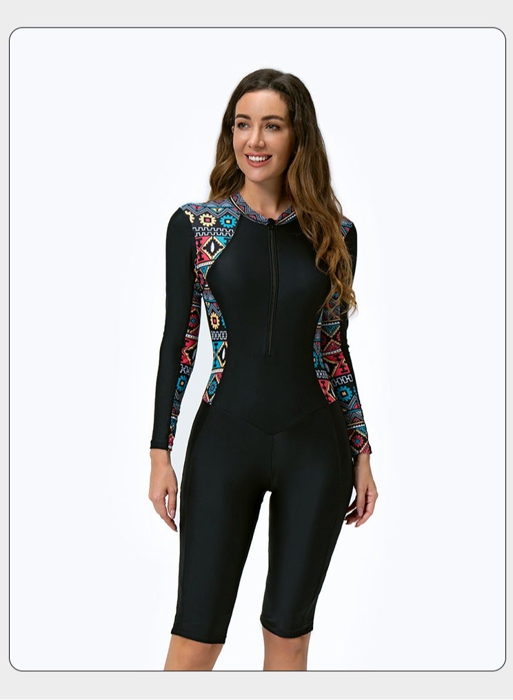 KUYING New Jumpsuit Triangle Pants Set Swimsuit - Image 3