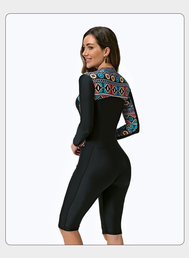 KUYING New Jumpsuit Triangle Pants Set Swimsuit - Image 4