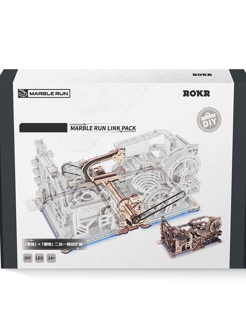 ROKR Marble Run 3D Wooden Puzzle - Link Pack - Image 3