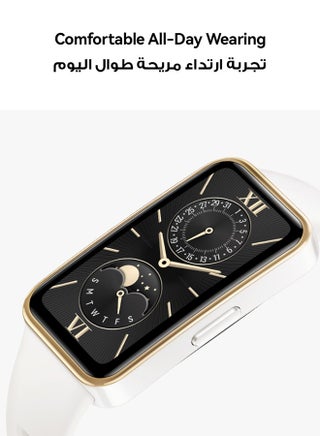 Band 9 Smart Watch, Ultra-Thin Design And Comfortable Wearing, Scientific Sleep Analysis, Durable Battery Life, IOS And Android White - view 3