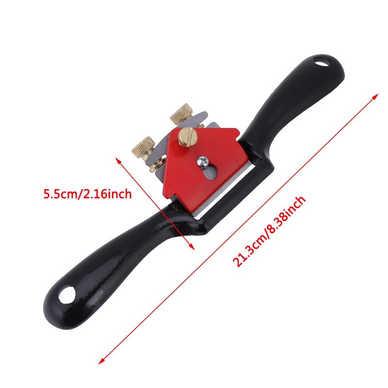 Akozon Plane Spokeshave 9 Inch Adjustment Woodworking Cutting Edge Plane Spokeshave Hand with Screw for Woodcarver Carpenter Hand Trimming Tool Wood Craft - Image 4
