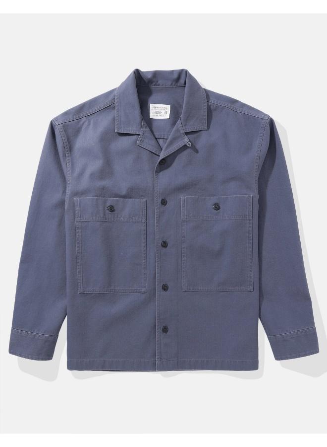 American Eagle AE Utility Shirt Jacket  - Image 4
