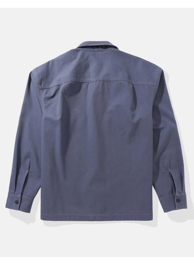 American Eagle AE Utility Shirt Jacket  - Image 3