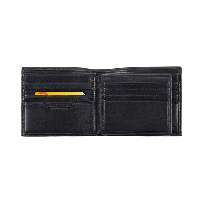 TUMI - Delta Global Center Flip ID Passcase - Bifold Leather Wallet - RFID Blocking Accessory - Multiple Card Slots - 4" x 5" - Black - Image 4