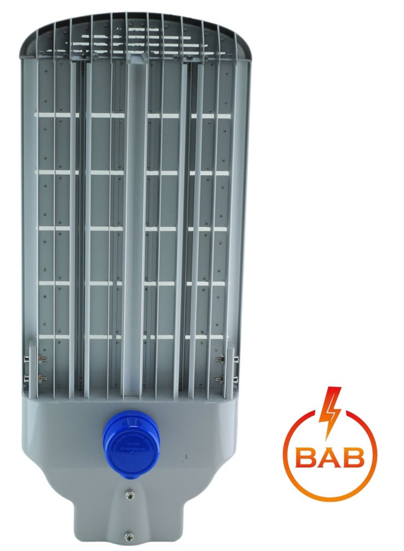 بي أيه بي كشاف شارع ليد المنيوم مقاوم للظروف القاسية للحرارة والماء  اصلي مضمون بقوة 300 واط لون الإضاءة ابيض 6500K ويحتوي على خلية للتشغيل التلقائي عند حلول الظلام - Image 3