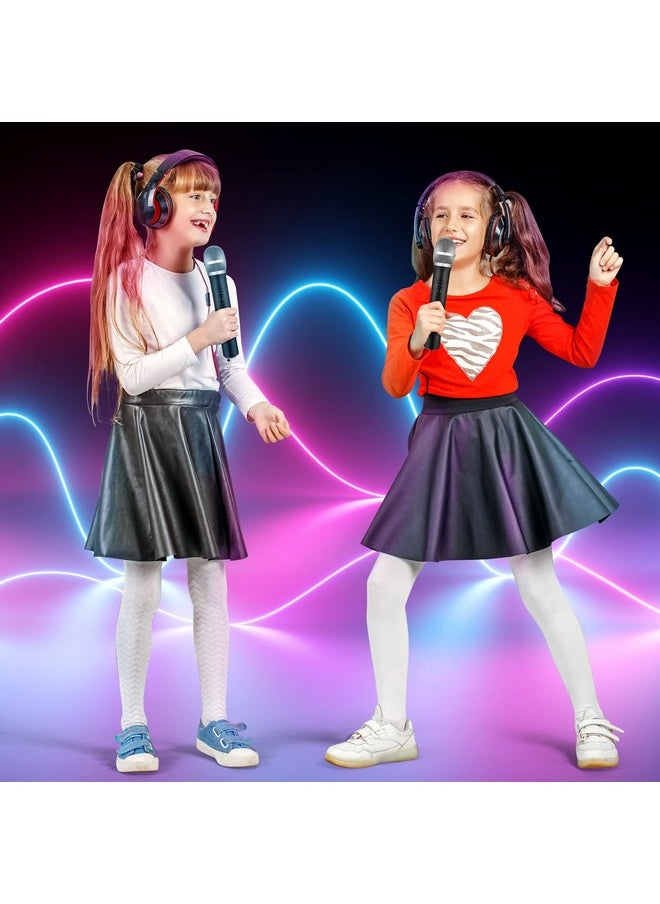 Kacctyen - 3 Pcs Fake Microphone Toy Microphone Prop Playing Plastic Realistic Prop Microphone Pretend Mics Simulate Speech Practice Microphone For Karaoke Fun Stage Costume Prop Party Favor - Image 1