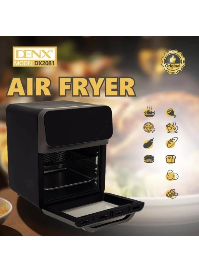 DENX Air Fryer – 1350W Power, 12L Capacity - Image 2