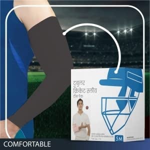 DipNish Cotton Arm Sleeve For Cricket Tubular Cricket Sleeve Sun Protection Arm Sleeves For Men & Women 5M Roll - Image 4