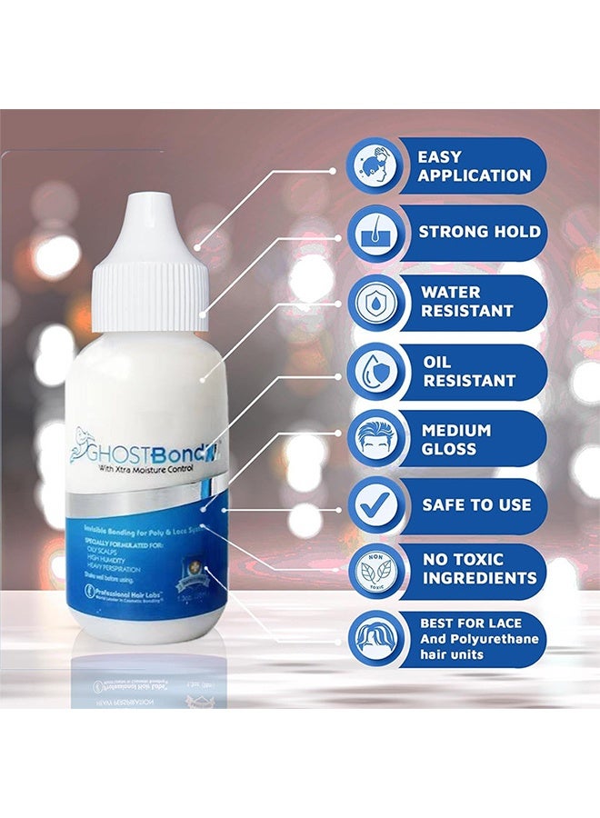 Ghost Bond Professional Hair Labs Ghost Bond Hair Glue Wig Adhesive, XL, 1.3oz (38 ml) - Image 4