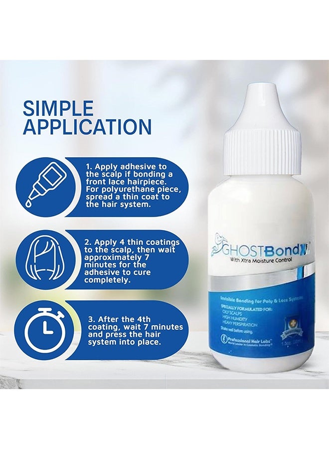 Ghost Bond Professional Hair Labs Ghost Bond Hair Glue Wig Adhesive, XL, 1.3oz (38 ml) - Image 5