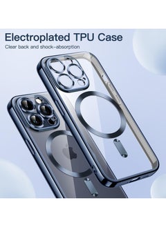 Soft Clear Case for iPhone 15 Pro Max 6.7 Inches, Camera Protection Full, Compatible with MagSafe Wireless Charging, Shockproof Electroplated TPU Mobile Phone Case - pzsku/Z5B48DF41A585A035C599Z/45/_/1722767324/6138b8a8-0a63-49a5-ae60-a53a17f52971