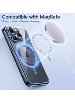 Jetech Soft Clear Case for iPhone 15 Pro Max 6.7 Inches, Camera Protection Full, Compatible with MagSafe Wireless Charging, Shockproof Electroplated TPU Mobile Phone Case  - Image 4