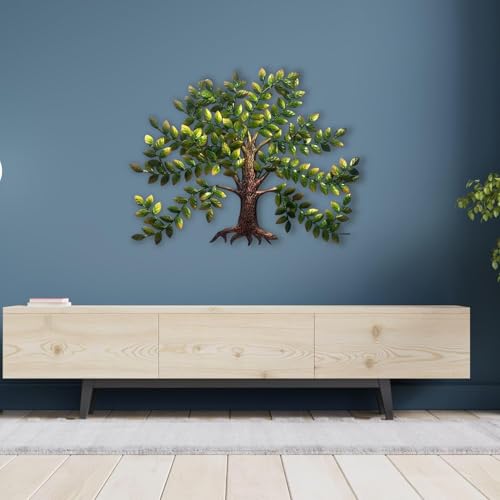 UNIVERSAL ART Metal Iron Tree wall mounted Willow hanging Decorative Wall Art Sculpture Decoration Item With Led for Home Living Room,Bedroom,Office,Hotel,Cafe,Farmhouse,Restaurants (28X2X30 Inches) - Image 5