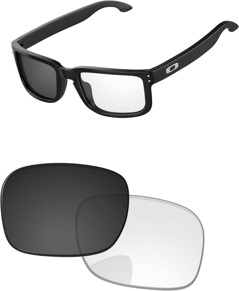 PapaViva Replacement Lenses for Oakley Holbrook OO9102 Sunglasses Frame - Image 1