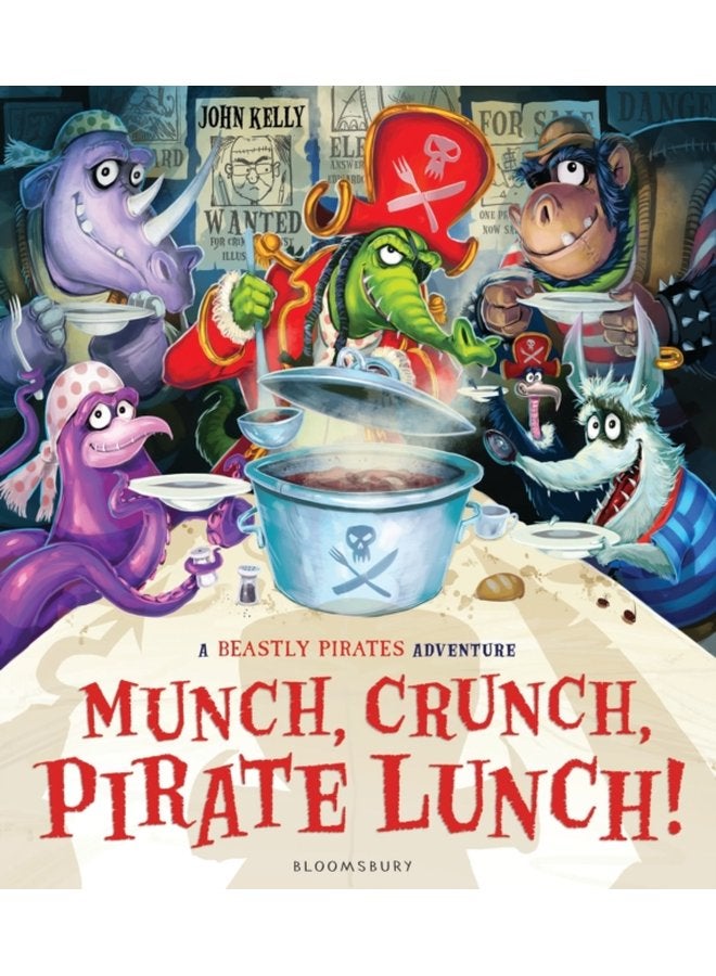 Munch Crunch Pirate Lunch - Hardback