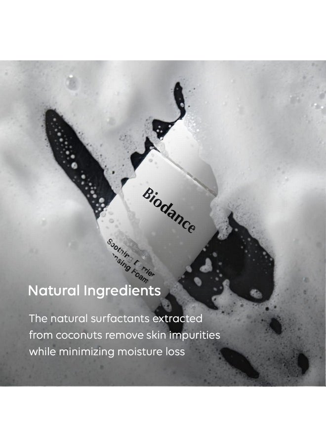 BIODANCE Soothing Barrier Cleansing Foam Micro Bubble Foam Gentle & Mild Face Cleanser | 4.06 Fl.Oz 120Ml  - Image 4