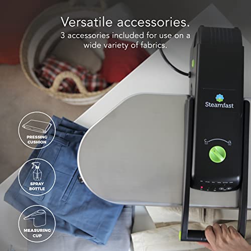 Steamfast SF-680 Digital Steam Press with Multiple Fabric Settings and Steam Burst Function,Stainless/Black - Image 2