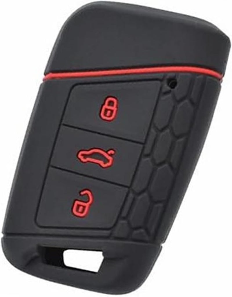 Wivplex Silicone Car Key Fob Cover for VW and Skoda - Image 1
