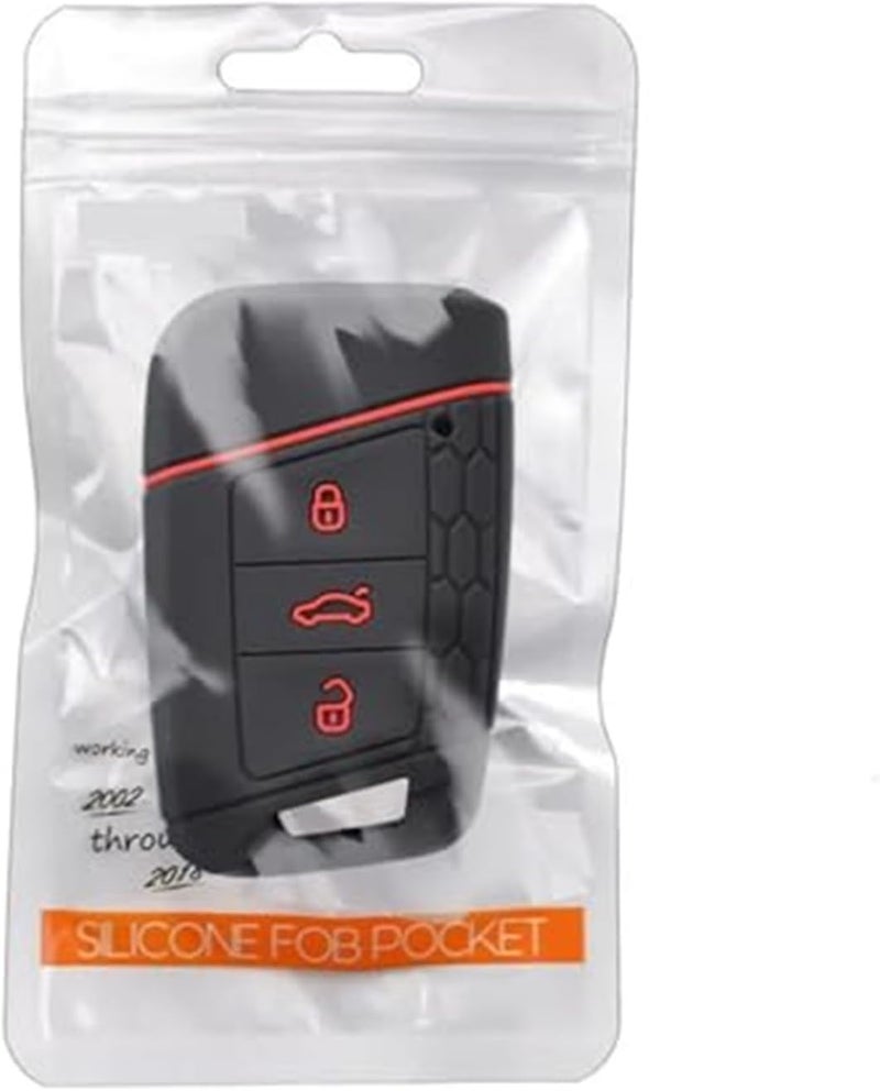 Wivplex Silicone Car Key Fob Cover for VW and Skoda - Image 4