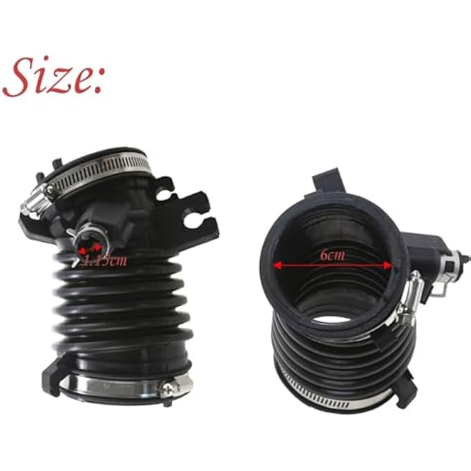 CHEFRU Air Intake Tube Hose Compatible With Civic 1.8L 2012 2013 2014 2015 Engine Air Cleaner Intake Hose Tube 17225-R1A-A01 - Image 4
