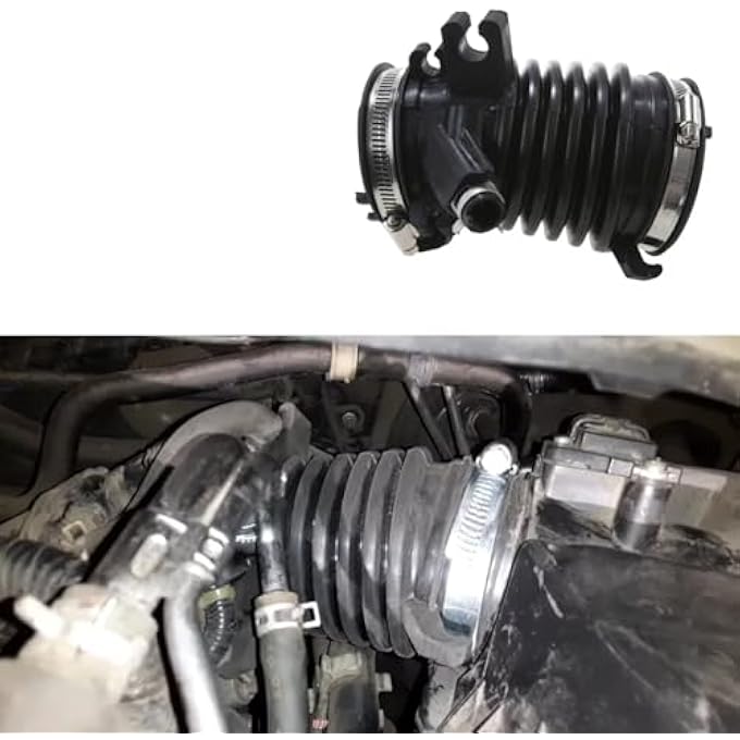 CHEFRU Air Intake Tube Hose Compatible With Civic 1.8L 2012 2013 2014 2015 Engine Air Cleaner Intake Hose Tube 17225-R1A-A01 - Image 2