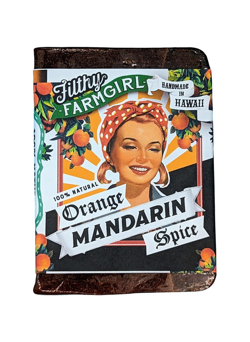 filthy farmgirl - Orange Mandarin Spice Handmade Soap - Image 1