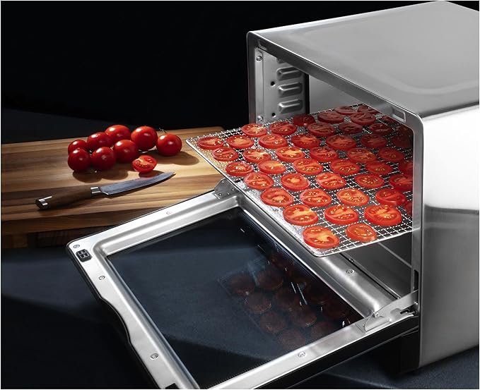 Catler Solar Food Dehydrator FD 4020– 1000W Infrared Drying with 8 Stainless Steel Trays, 35–70°C Temperature Control, 48-Hour Timer, Touch Panel with Control Knob - Image 5