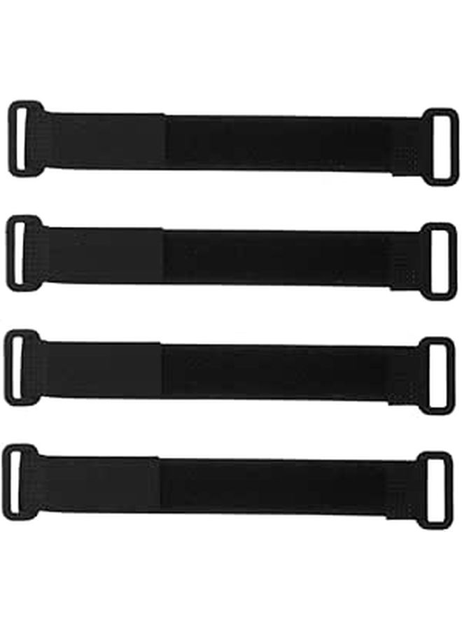 4Pcs High Strength Car Rearview Mirror Bracket Dash Cam Mounting Straps - Image 1