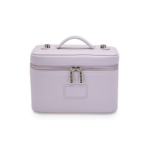ETOILE - Mini Vanity Case Lilac - Stylish Travel Makeup Bag Organizer With Removable Dividers - Image 1