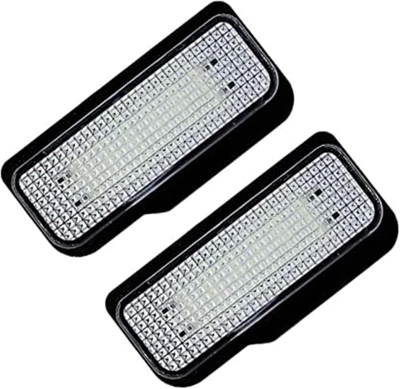 QASULER 2Pcs LED License Plate Light for Mercedes-Benz - Image 1
