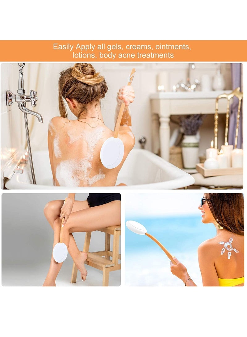 KASTWAVE 8PCS Back Shower Aid Scrubbing Brushes Gentle Skin Care Body Care Brushes for Men Women Children - Image 4