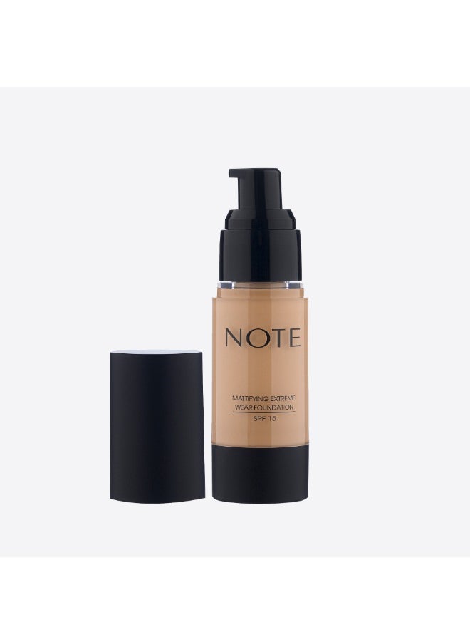 Note Note Mattifying Extreme Wear Foundation SPF 15 - No. 07 Apricot  - Image 1