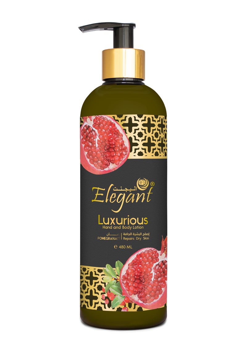 Elegant Pomegranate Luxury Body Lotion 480ml 
