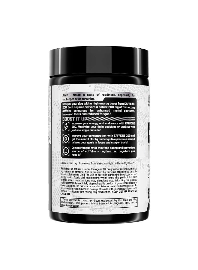 نورتكس ريسيرش نوتريكس كافيين 200، 60 كبسولة سائلة - Image 2