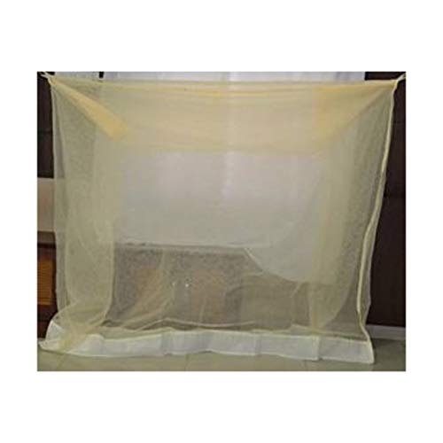 Ans Mosquito net Double Bed Hdpe Net 6 x 6.5 ft King Size Four Poster - Image 3
