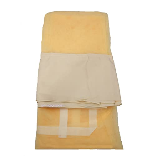 Ans Mosquito net Double Bed Hdpe Net 6 x 6.5 ft King Size Four Poster - Image 2