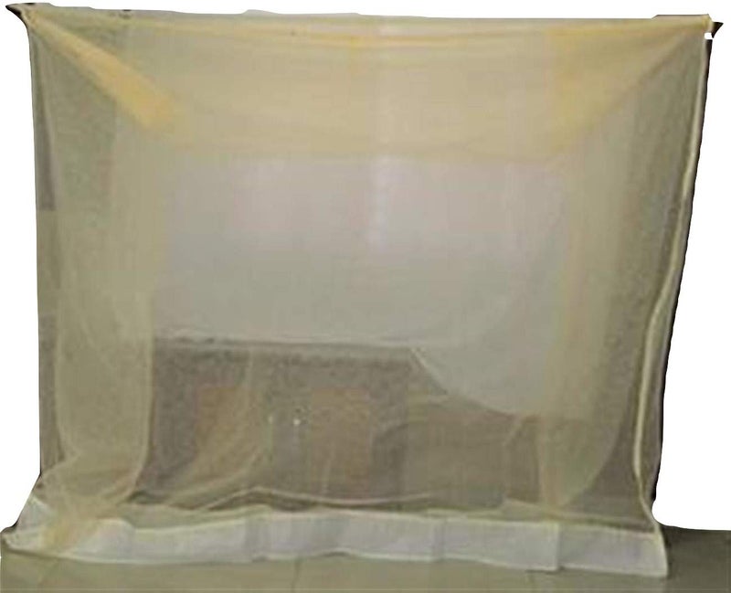 Ans Mosquito net Double Bed Hdpe Net 6 x 6.5 ft King Size Four Poster - Image 5