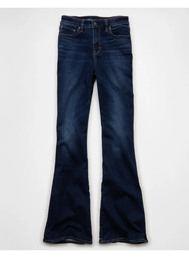 American Eagle AE Next Level Super High-Waisted Flare Jean