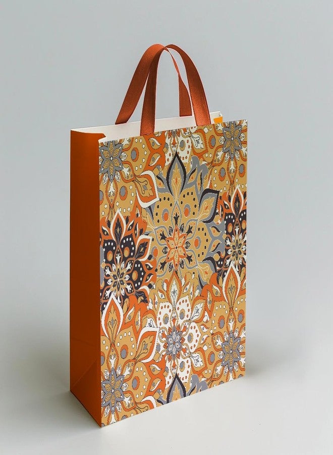 Unwrap Delights Pack of 12pcs Multipurpose Printed Paper Bags/Party Favor Gift Bags with Handles for Wedding/Birthday/Events/Return Gifts - Image 1