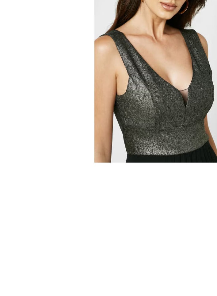 إيلا آند ماكس فستان مزين بتفاصيل لامعة - Image 4