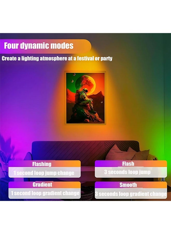 RGB Magic Spotlight with Remote，16 Color Options, Dynamic Modes & Adjustable Brightness for Home/Event Decor - Image 5