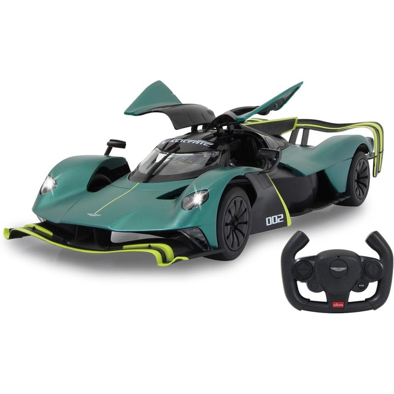 Rastar - Aston Martin Valkyrie AMR Pro 1/14 Diecast Model with Remote Control - Green - 92100 - Image 1