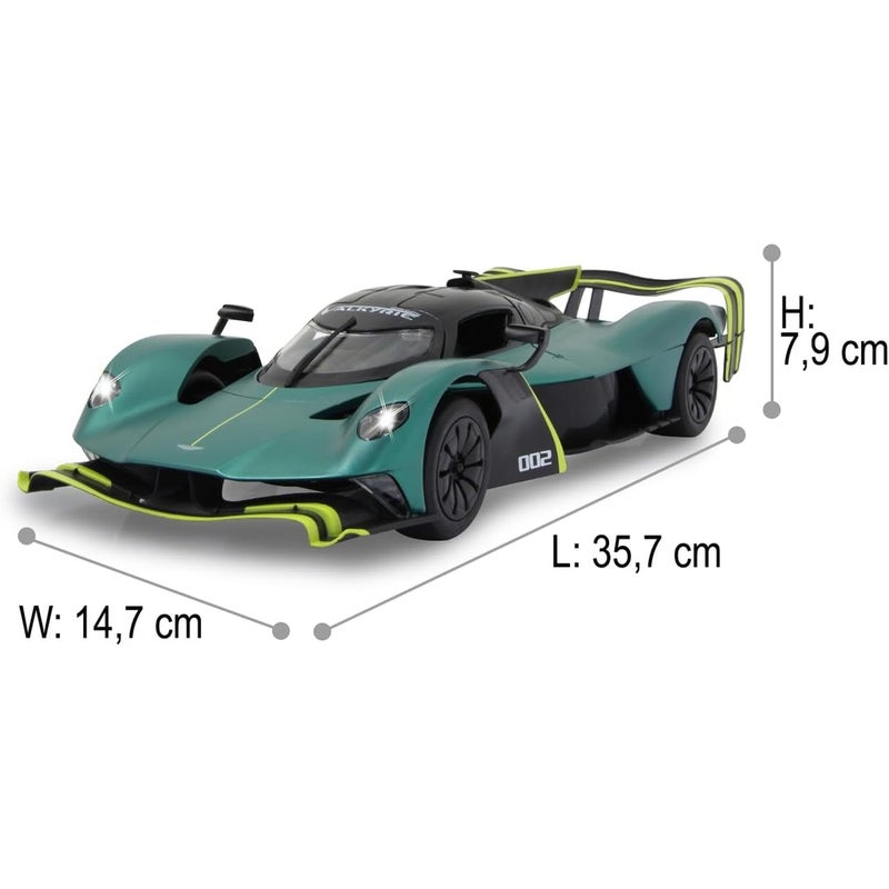 Rastar - Aston Martin Valkyrie AMR Pro 1/14 Diecast Model with Remote Control - Green - 92100 - Image 3